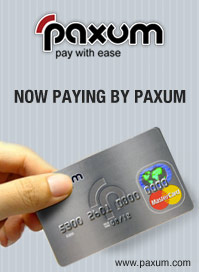 Replenish your gamble account through Paxum wallet